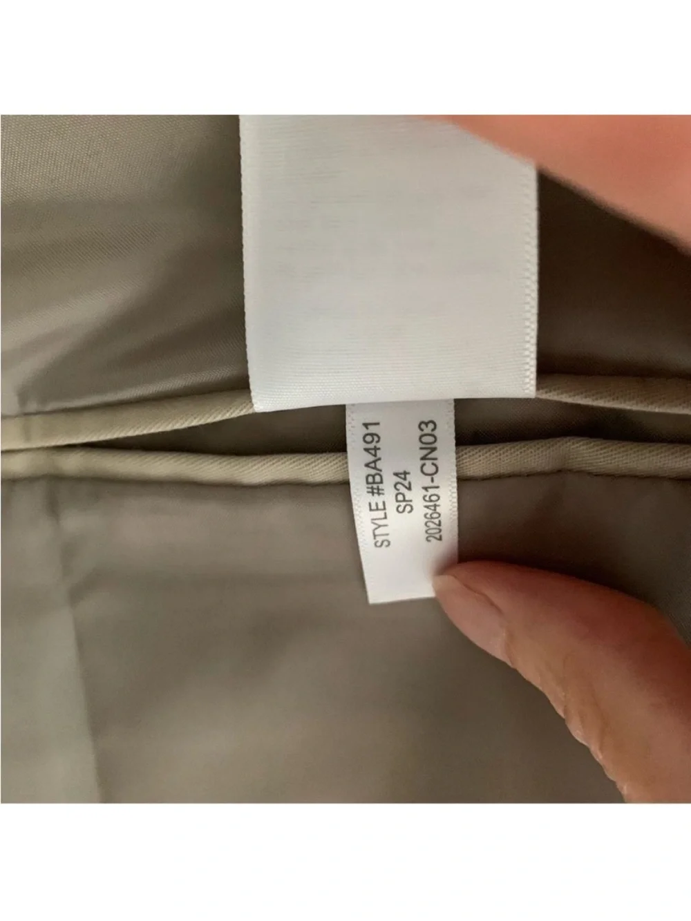 J Crew Blazer 44L Thompson Tan